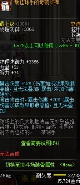 深度解析DNF游戏中战术套装与球手套装哪个更胜一筹？